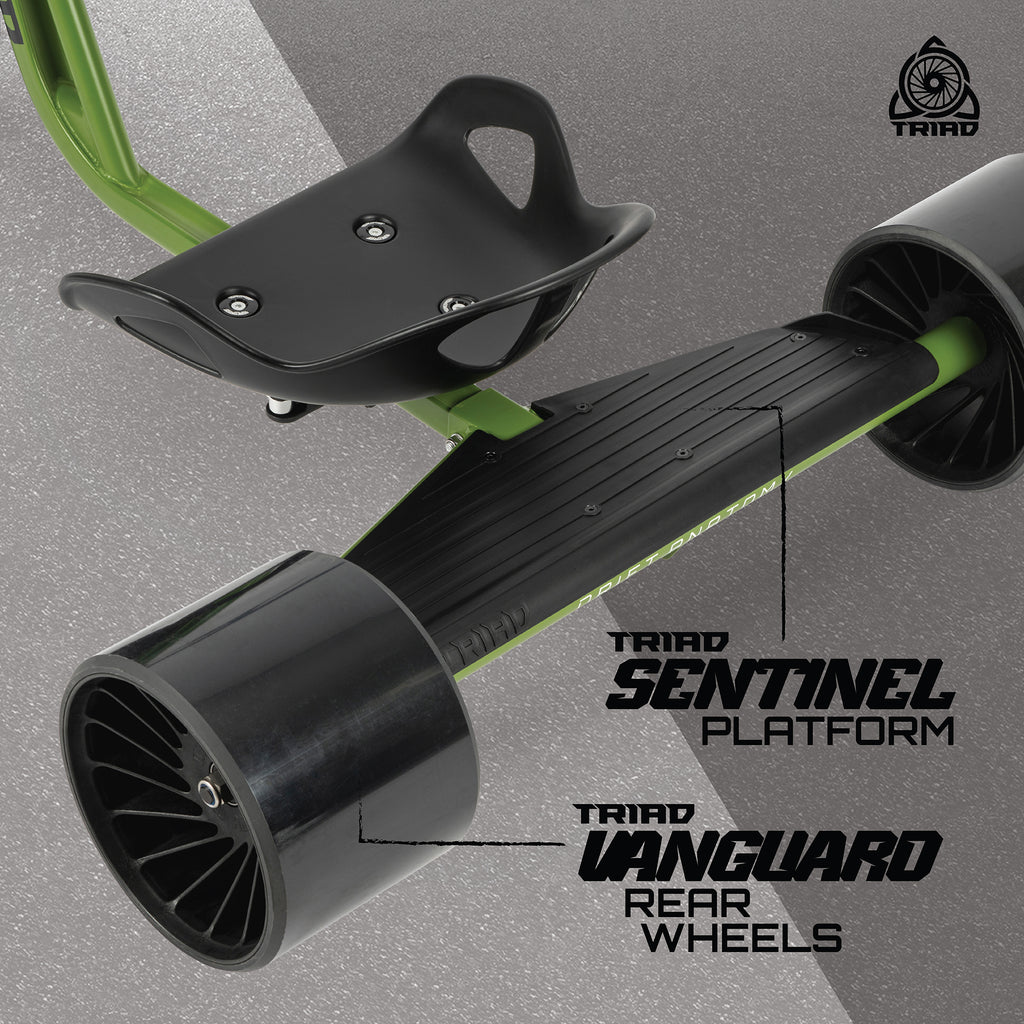 TRIAD SYNDICATE 5 DRIFT TRIKE GREEN