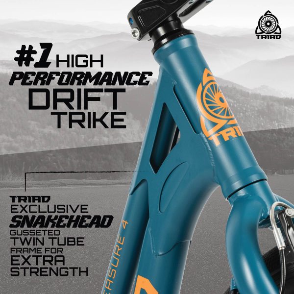 TRIAD COUNTER MEASURE 4 DRIFT TRIKE BLUE