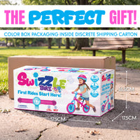MADD GEAR SWIZZLE LIGHT UP BALANCE BIKE PINK / TEAL
