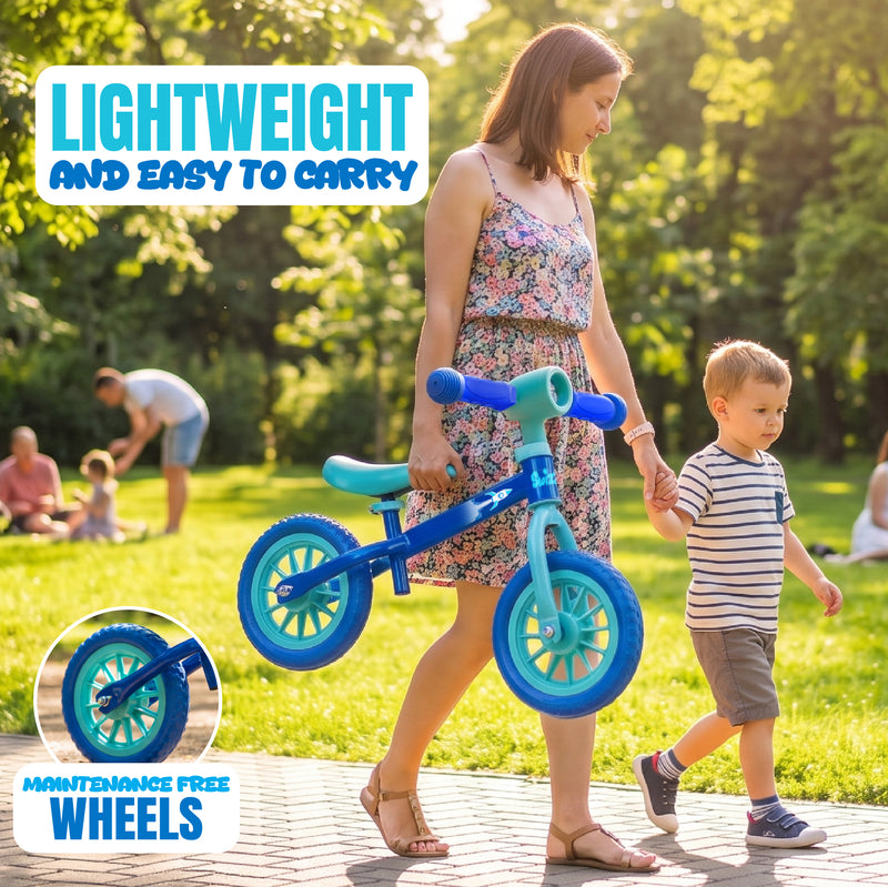 MADD GEAR SWIZZLE LIGHT UP BALANCE BIKE BLUE / DARK BLUE