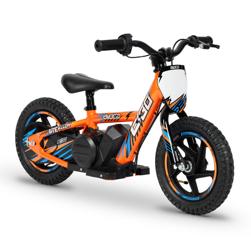 EVOCA E30 ELECTRIC 12" BALANCE BIKE ORANGE