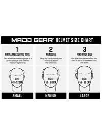 MADD GEAR HELMET XS/S GREEN / GREY