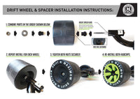 MADD GEAR MINI DRIFT SPACERS