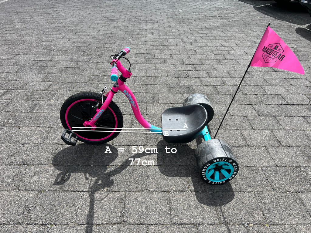 MADD GEAR MINI DRIFT TRIKE PINK / BLACK