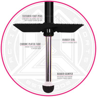 MADD HATTER POGO STICK PINK / BLACK