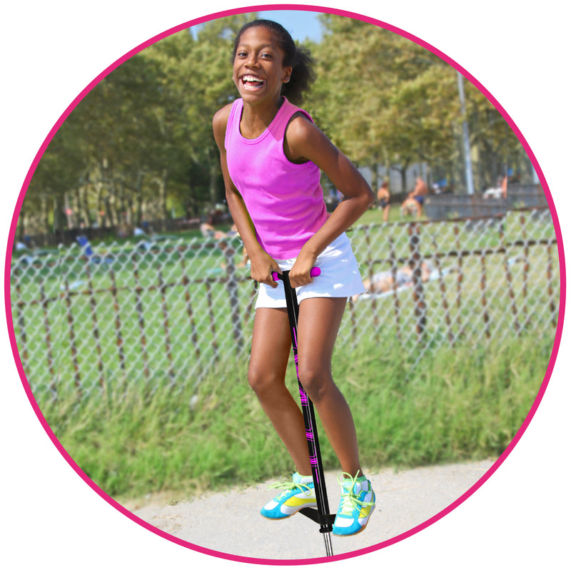 MADD HATTER POGO STICK PINK / BLACK