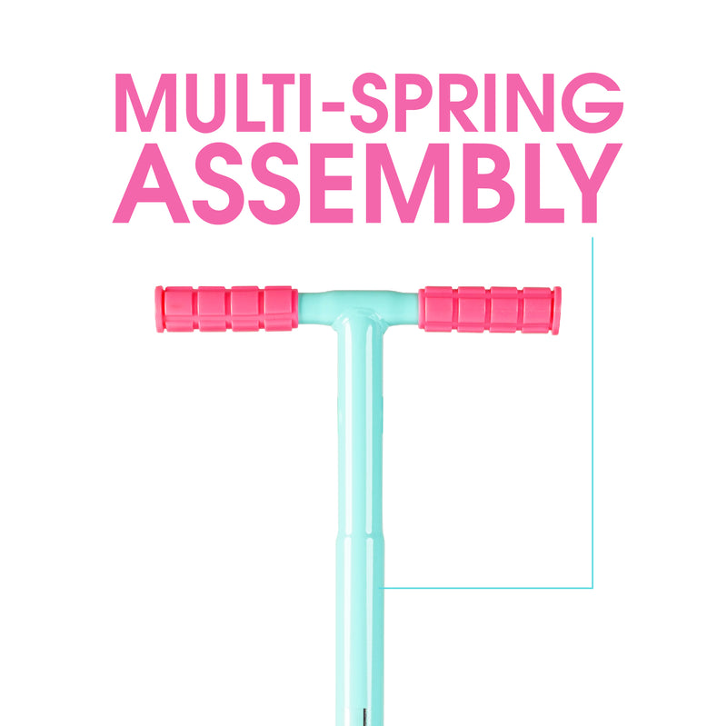 MADD GEAR MADD HATTER POGO STICK TEAL / PINK