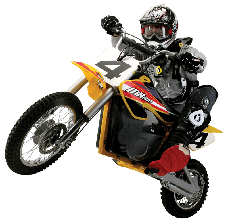 RAZOR DIRT ROCKET MX650 YELLOW