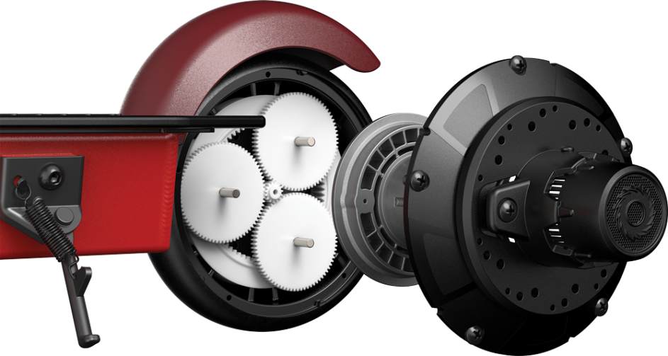 RAZOR POWER CORE XLR100 ELECTRIC SCOOTER RED