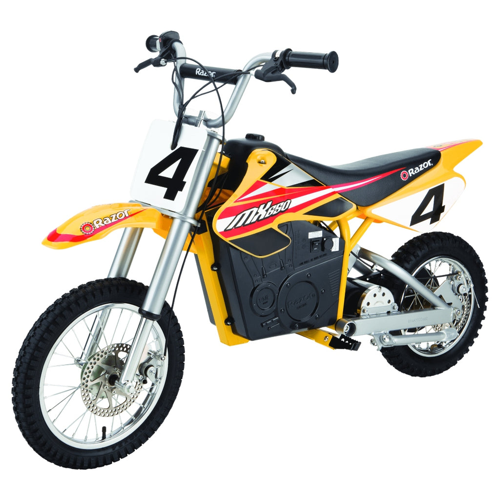 RAZOR DIRT ROCKET MX650 YELLOW