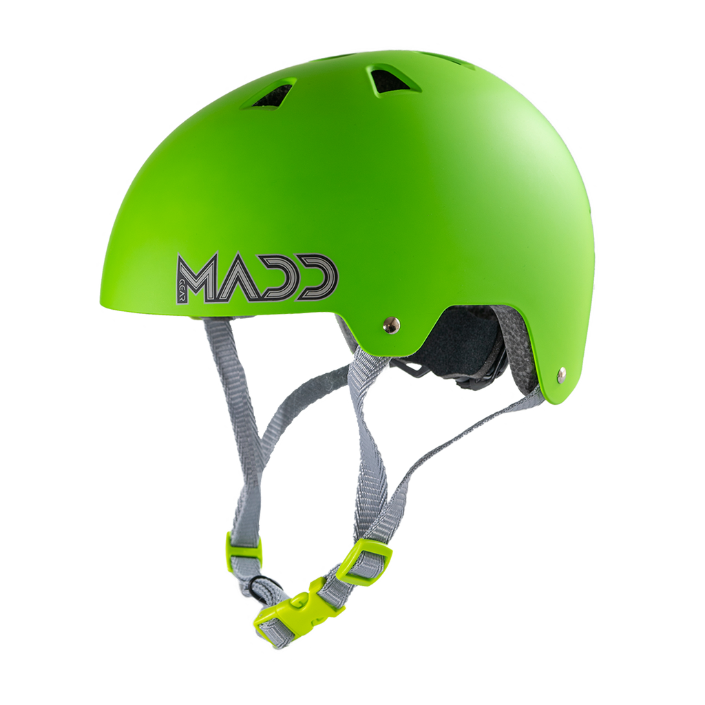 MADD GEAR HELMET XS/S GREEN / GREY