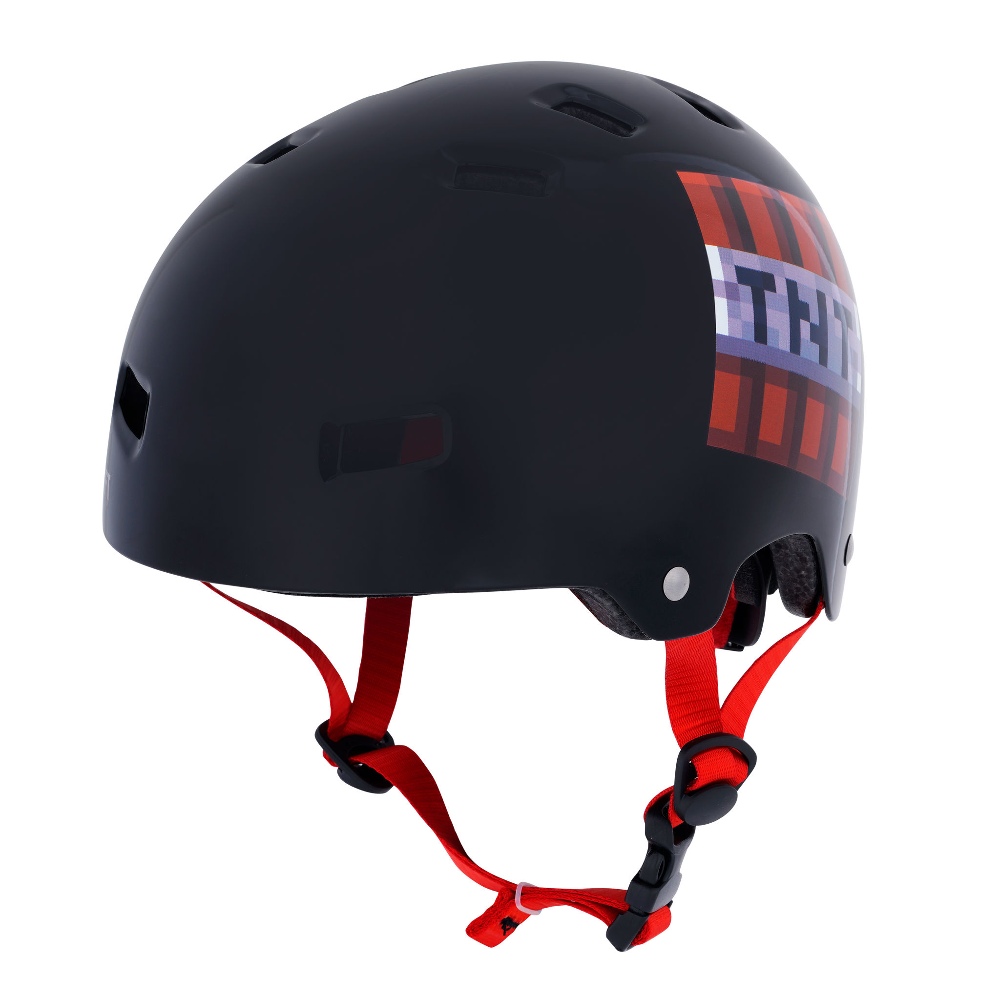 T35 CHILD SKATE HELMET MINECRAFT – Mozzi - Main Image