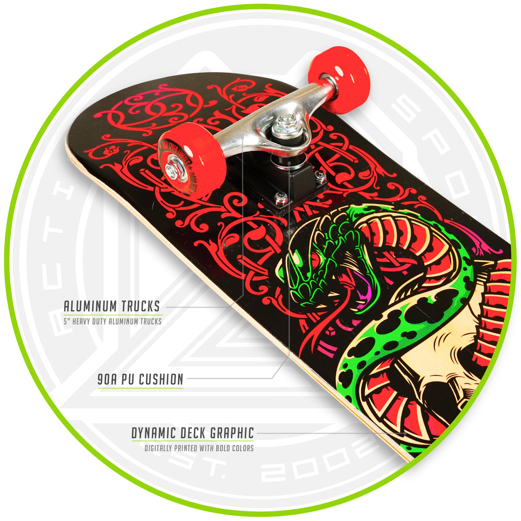 MADD GEAR 31" SKATEBOARD SNAKE PIT
