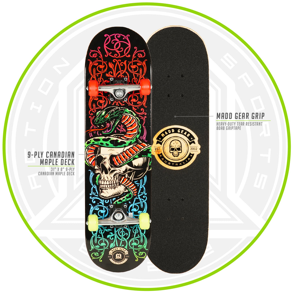 MADD GEAR 31" SKATEBOARD SNAKE PIT