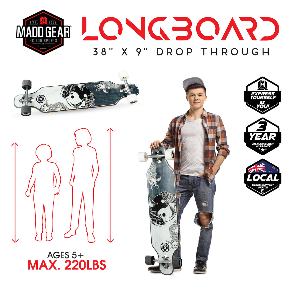 MADD GEAR 38" DROP THROUGH BOARD BALANCE