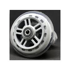 A SERIES WHEELS 98MM W/BEARINGS CLEAR - Mozzi