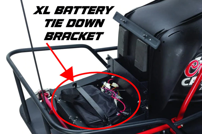 CRAZY CART XL BATTERY BRACKET