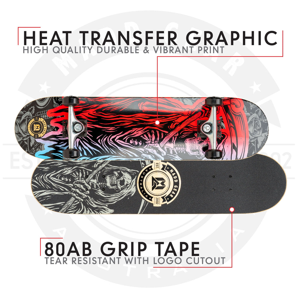 MADD GEAR 31" SKATEBOARD REAPER - Mozzi