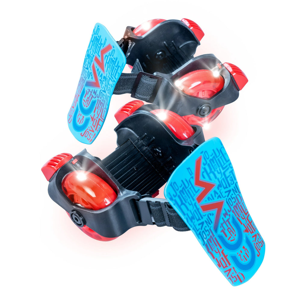 MADD GEAR LIGHT UP ROLLERS RED / BLUE - Mozzi