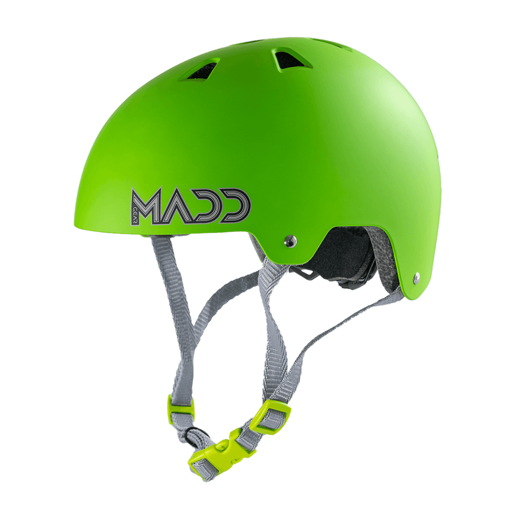 MADD HELMET S/M GREEN / GREY - Mozzi