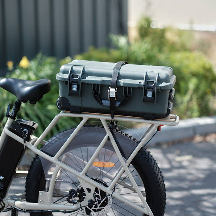 MURF ELECTRIC BIKES: ALPHA CARGO BLACK - Mozzi