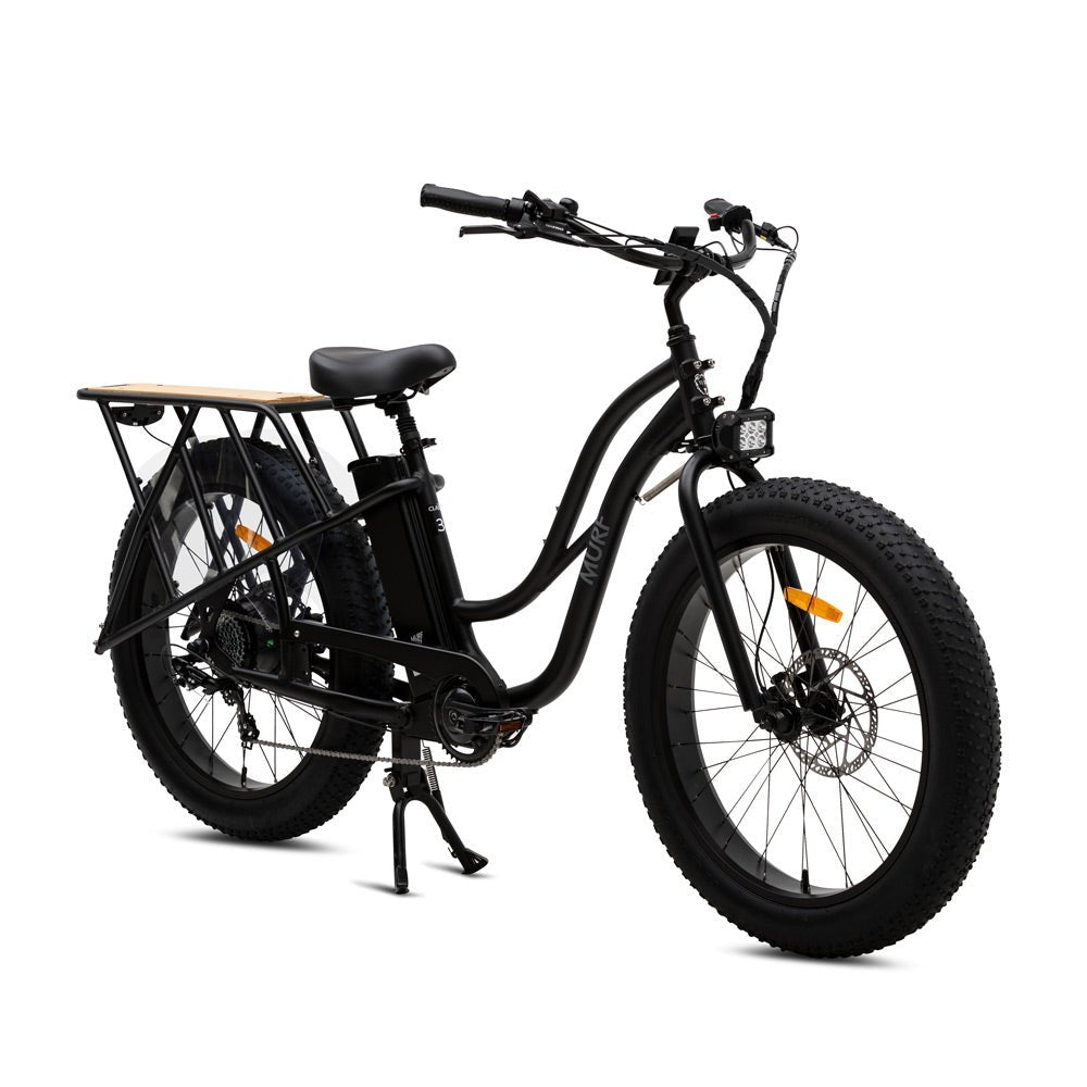 MURF ELECTRIC BIKES: ALPHA CARGO BLACK - Mozzi