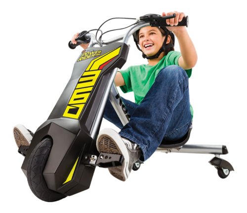 RAZOR POWER RIDER 360 BLACK / YELLOW - Mozzi